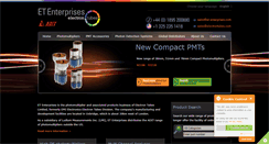 Desktop Screenshot of et-enterprises.com